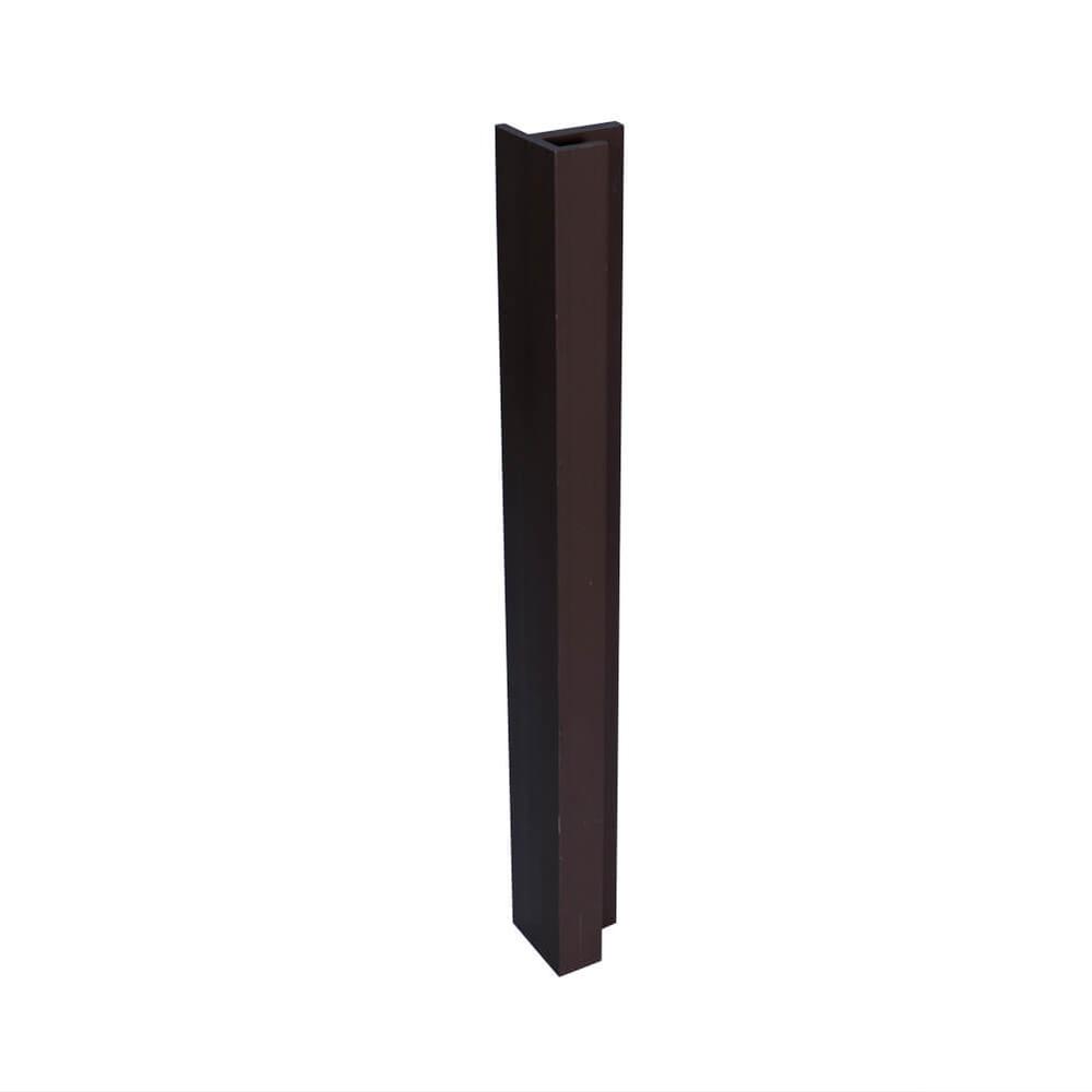 Prestige Walnut Cladding End Trim 3600 x 47 x 45mm 