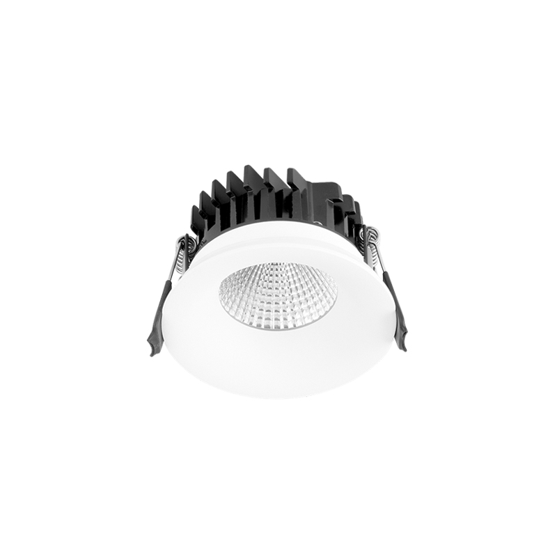 Aurora Curvee IP44 Baffle 1-10V Dimmable 10mm LED Downlight 7W 3000K