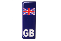 Gel Badges/Flags For Standard UK Number Plates for Vehicle Coach Builders