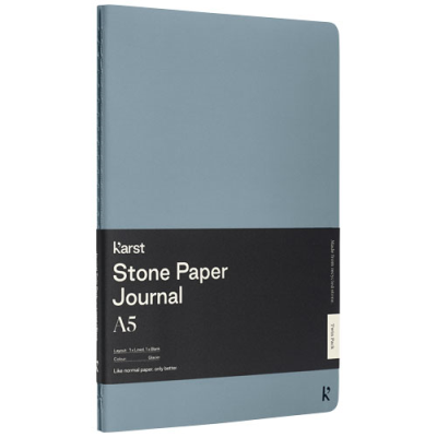 KARST® A5 STONE PAPER JOURNAL DOUBLE PACK in Light Blue.