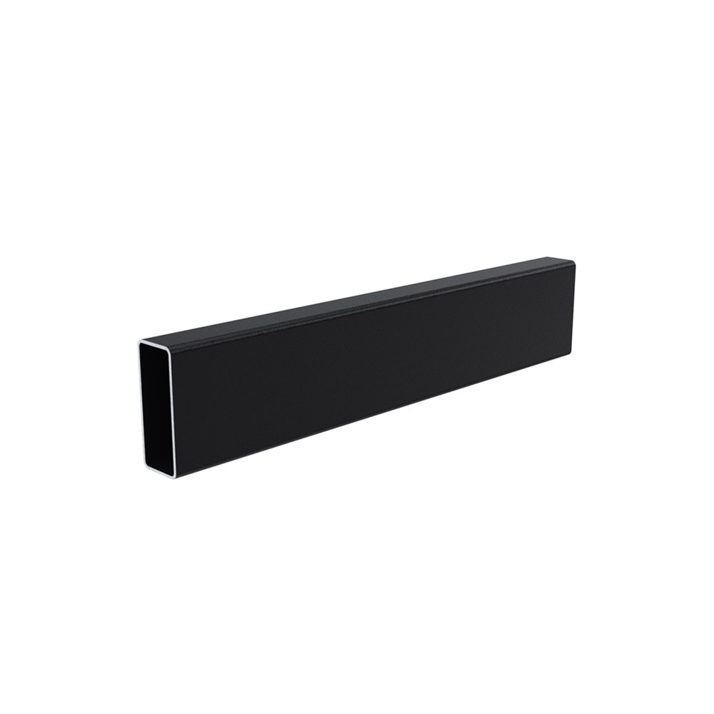 1825mm Parallel Board 50 x 20mm RAL 9005 Black Sand Matt