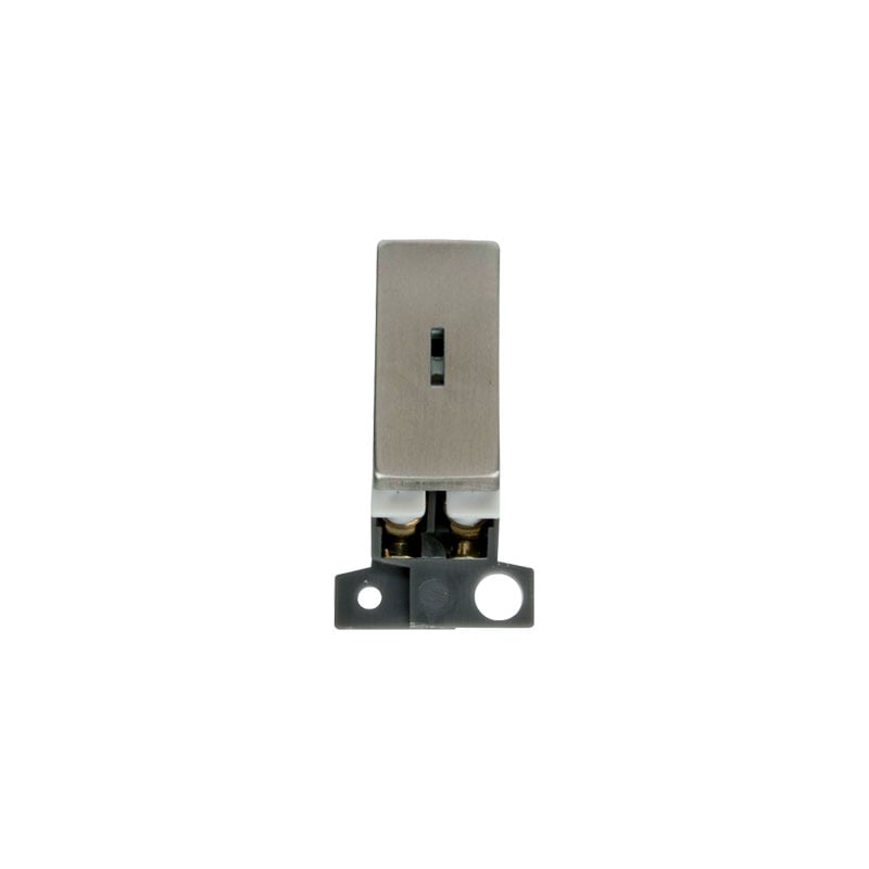 Click MiniGrid Ingot 10AX 2 Way Keyswitch Module Stainless Steel