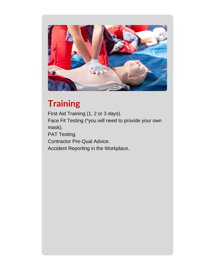 Occupational Health And Safety Training Services