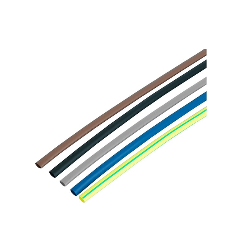 Unicrimp Multi-Colour Heat Shrink Pack 6.4x225mm