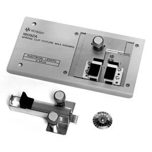 Keysight 16092A Spring Clip Fixture, Axial, Radial, SMD, 500 MHz, AC/DC, 42V