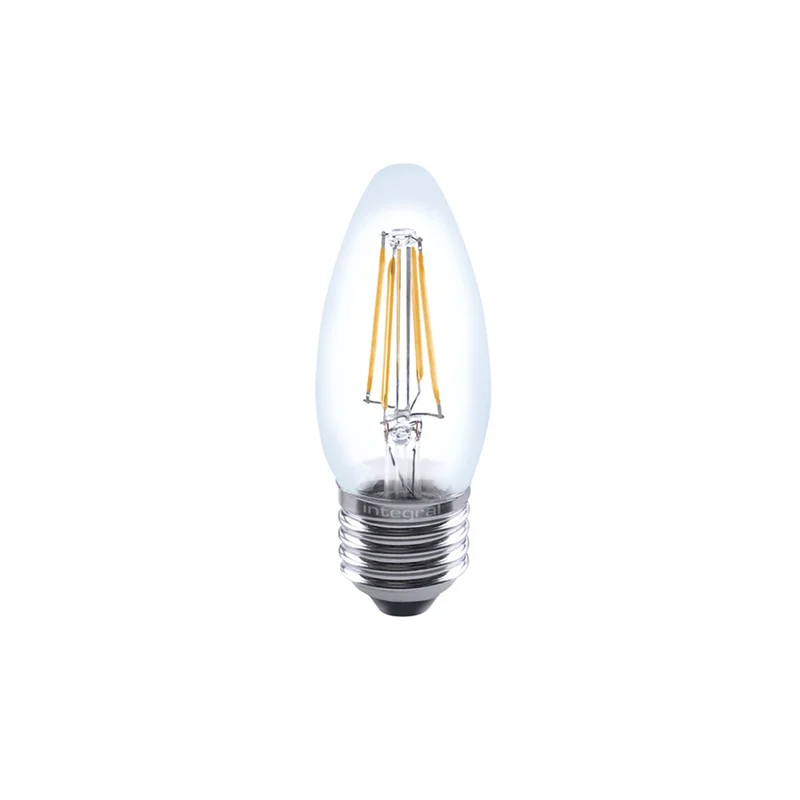Integral Omni Filament Candle E27 LED Lamp 4.2W 4000K