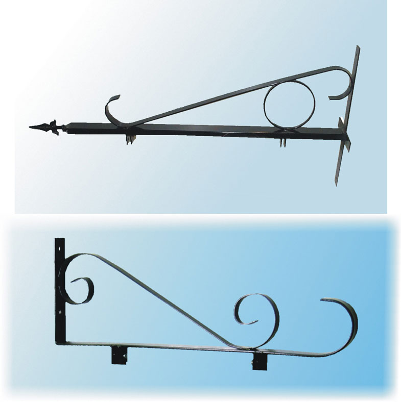 Custom Wrought Iron Hanging Sign Systems