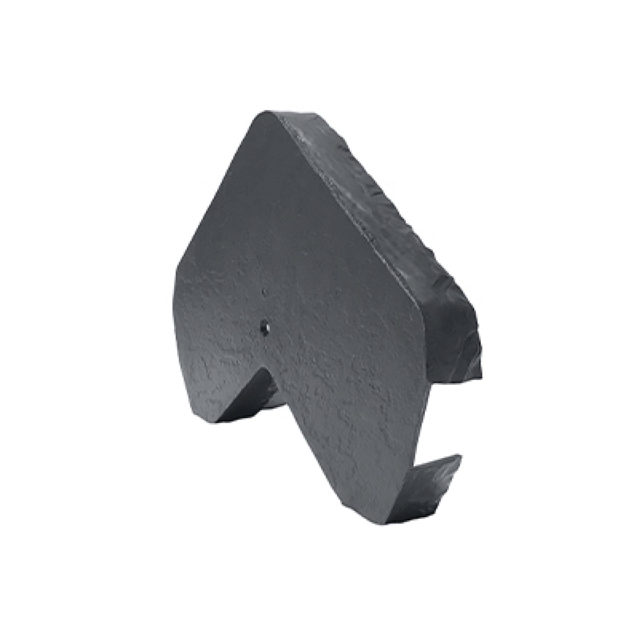 Anthracite Grey Envirotile Gable End Cap