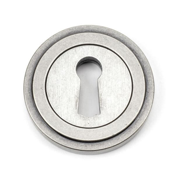 Anvil 45704 Pewter Round Escutcheon