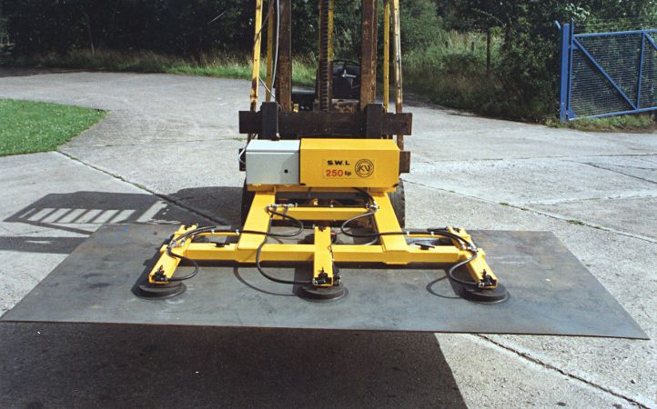 Sheet And Plate Vacuum Lifter For Forklifts