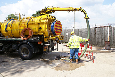 Water Jetting For Silt And Concrete Removal