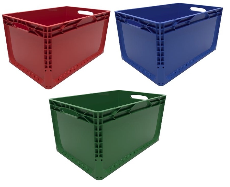 66 Litre Euronorm Colour Stacking Container