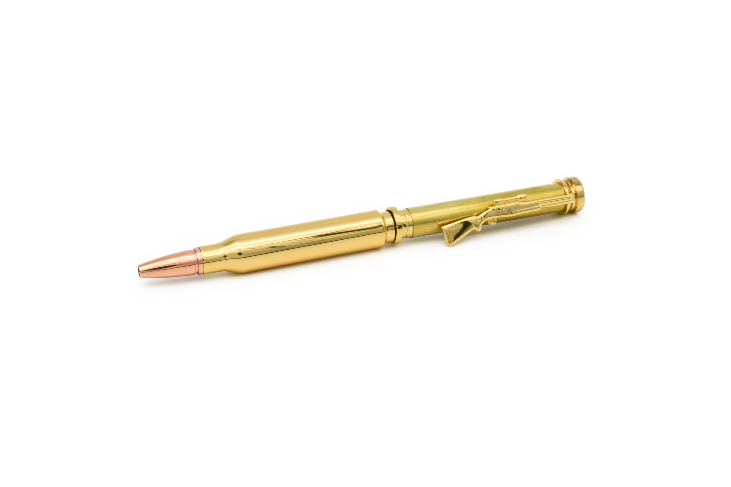 Rotur Twist Bullet Pen Kit Gold & Copper 10mm Drill required