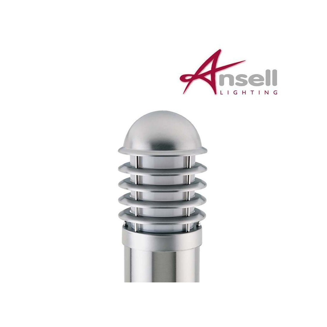 Ansell Monza Inox 450mm Bollard E27 Stainless Steel