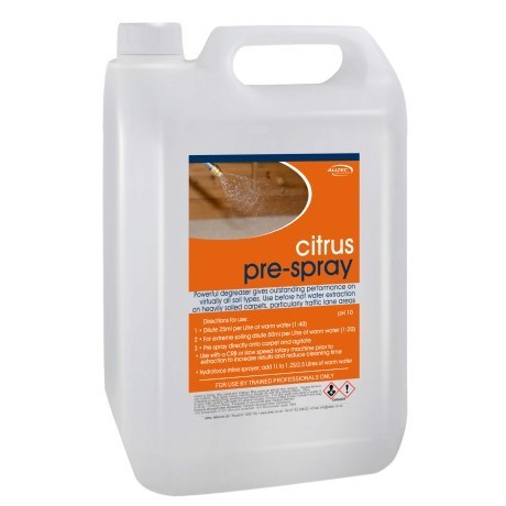 UK Suppliers Of Citrus Pre-Spray (5L) For The Fire and Flood Restoration Industry