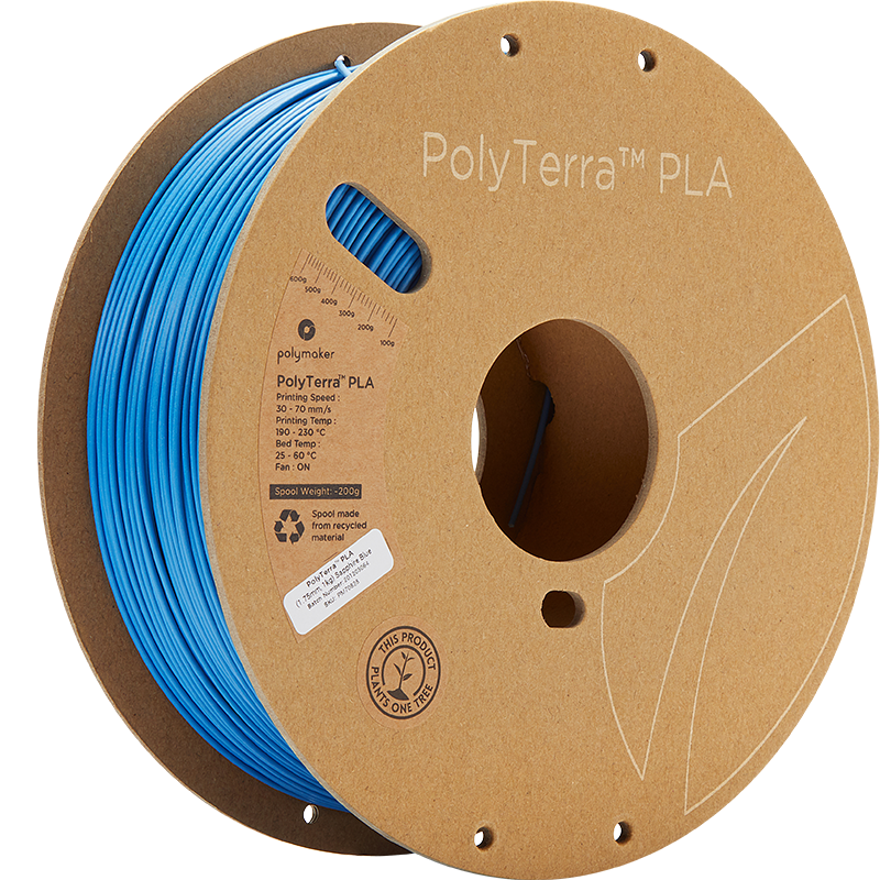 PolyTerra PLA Sapphire Blue 1.75mm 1Kg
