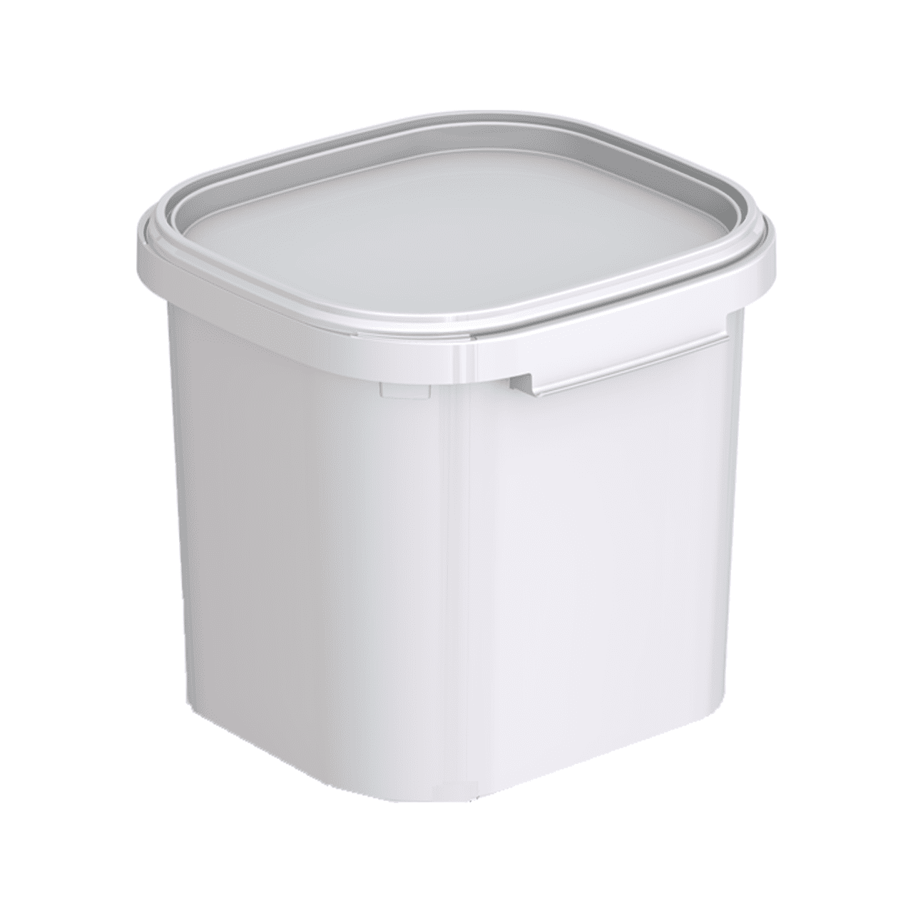 35.4 Litre Square Heavy Duty Airtight Plastic Catering Bucket