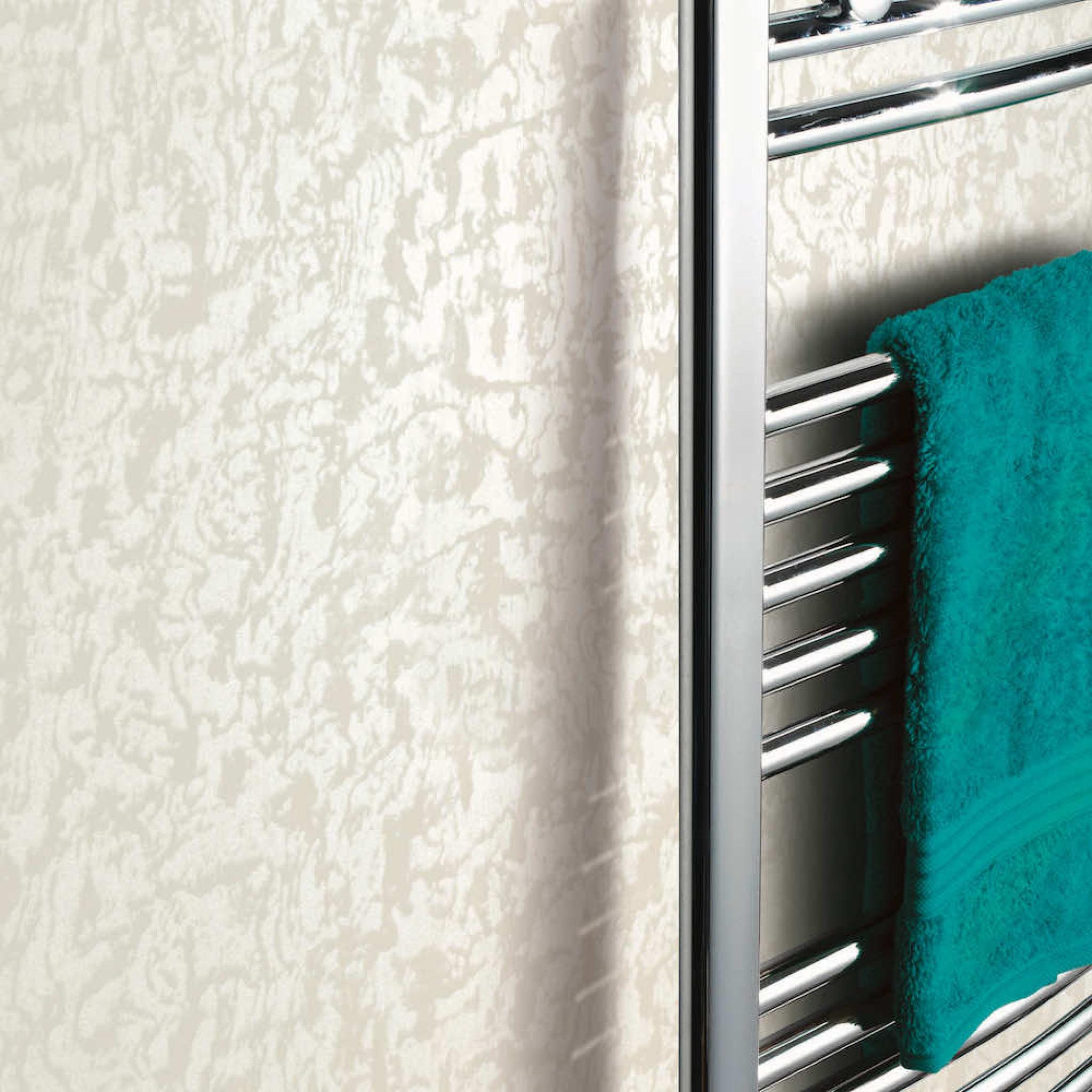 Pearlescent White Gloss - PVC Shower & Bathroom Panel