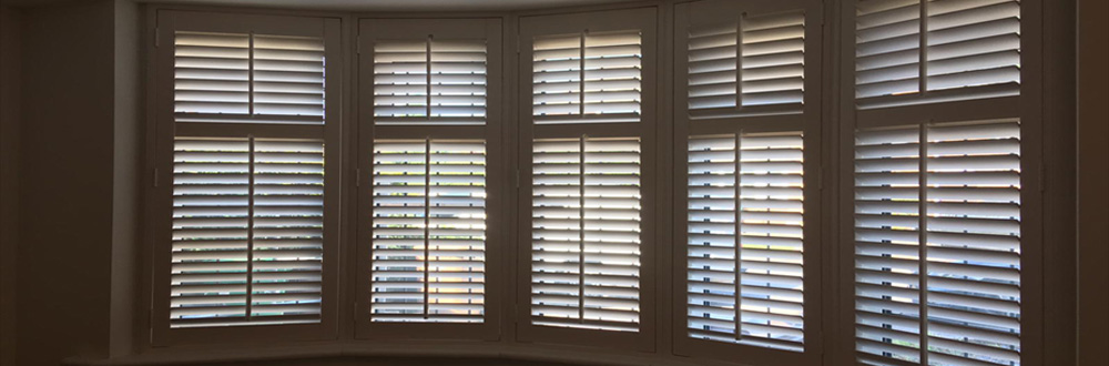 Suppliers of Cream And Grey Plantation Shutters Options