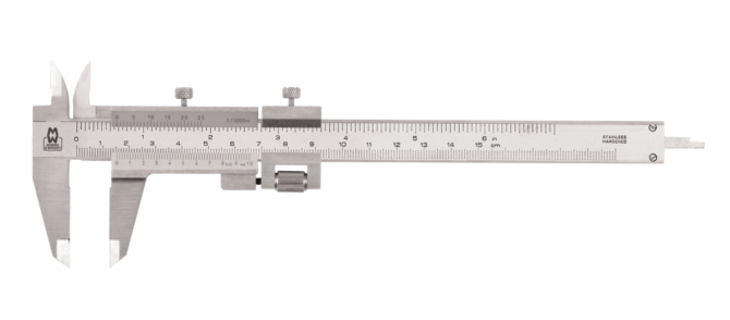 Suppliers Of Moore and Wright Fine Adjustment Vernier Caliper 111 Series - Metric/Imperial For Education Sector