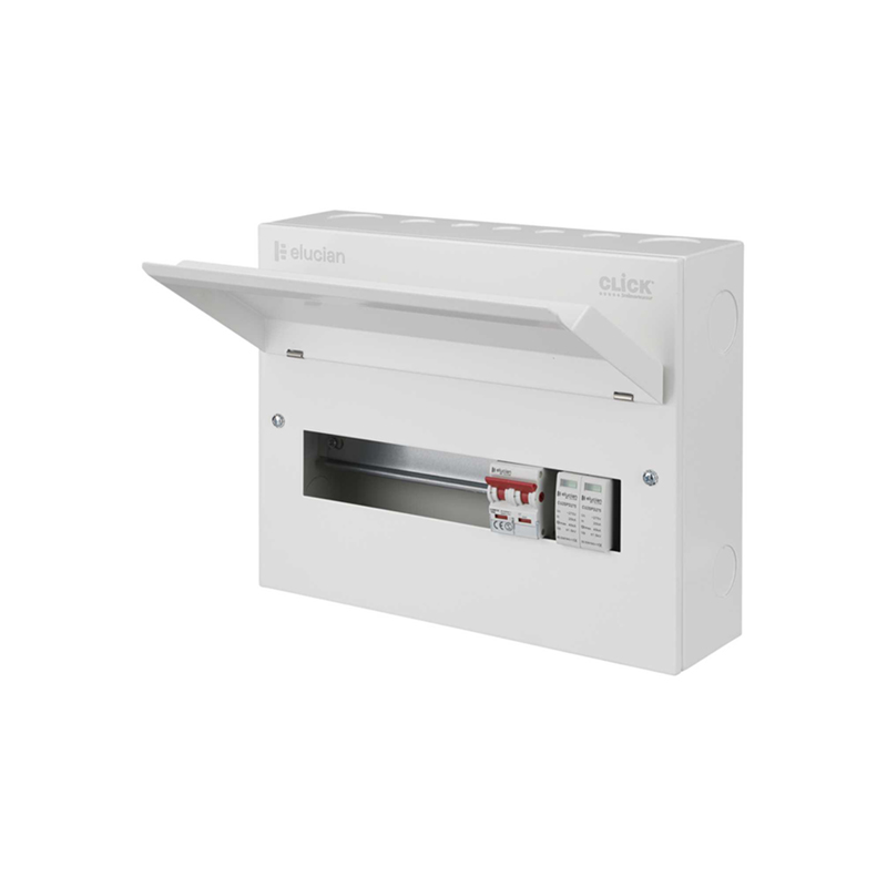 Click Elucian SP Consumer Unit 100A Type 2 SPD 10 Useable Ways