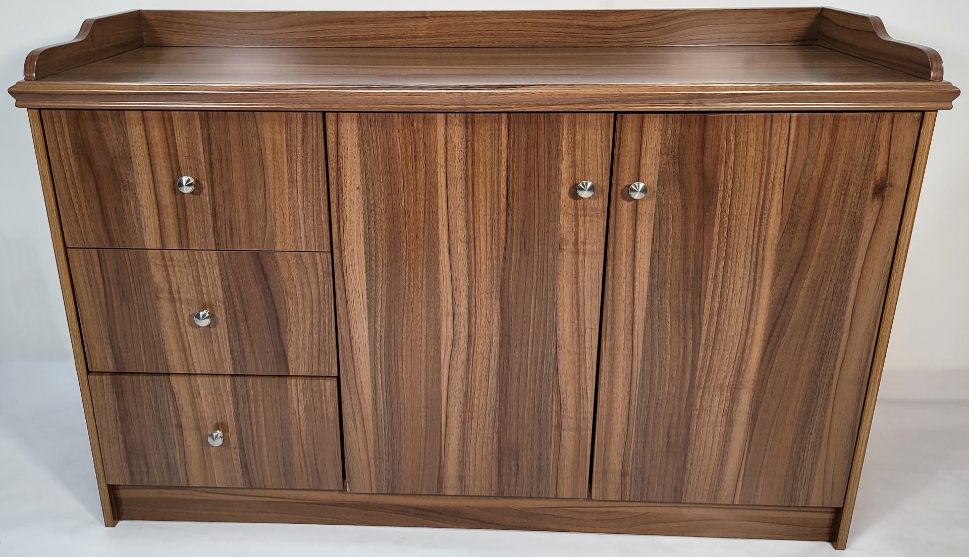 120cm Wide Light Oak Cupboard with Integrated Drawers - 2K01 North Yorkshire