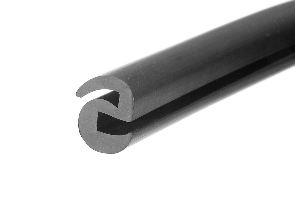 S Shaped Glazing Window Rubber - 4mm to 4.5mm x 2mm to 3mm
