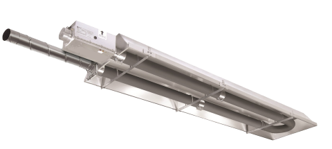 Flamrad 615 DL Radiant Tube Heater.