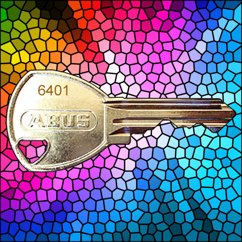ABUS Padlock Key 6401