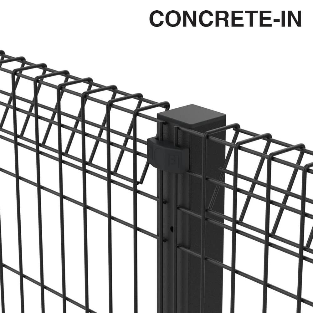 Black Safe Top Metre Rate - 1800mm High