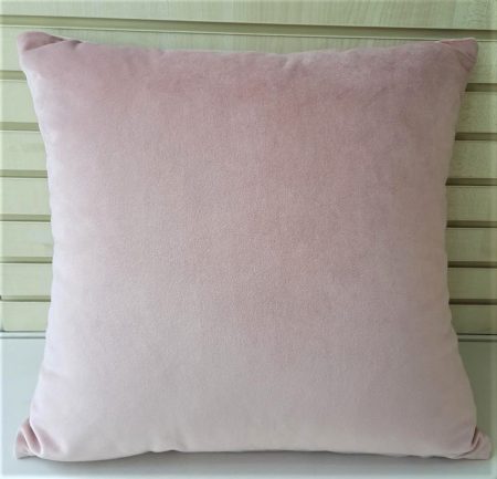 Plush Velvet baby pink blush covers or cushions
