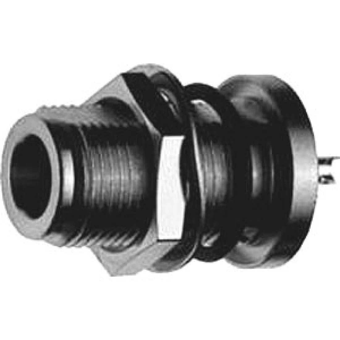Telegartner J01021A1084 (100024049) 50 ohm Straight Panel Mount N Connector jack, Solder Termination 0 to 11GHz