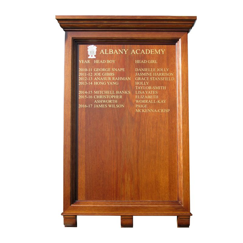 Honours Boards For Sports Clubs