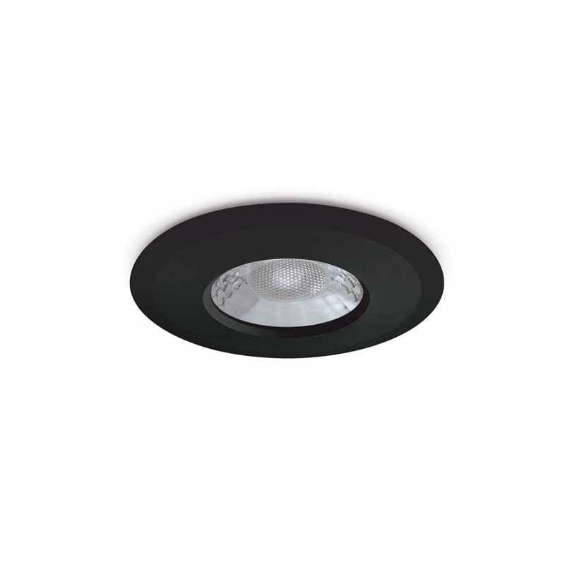 JCC V50 Integrated LED Downlight Black CCT Switchable