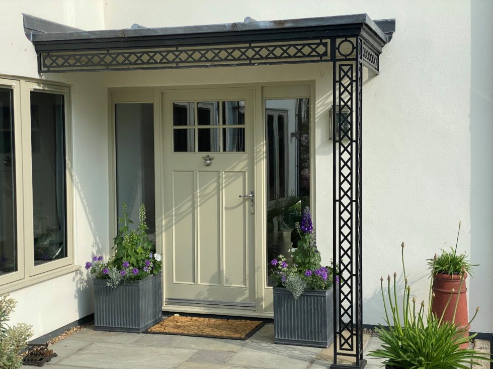 Modern Corner Porch