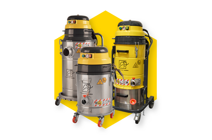 ATEX-Certified Industrial Vacuum Unitsfor Cement Industry