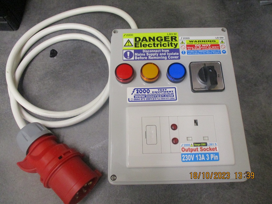 MasterBox 3#RCD 3 Phase to Single Phase & 3 Phase RCD Adaptor
[MB 3#RCD]