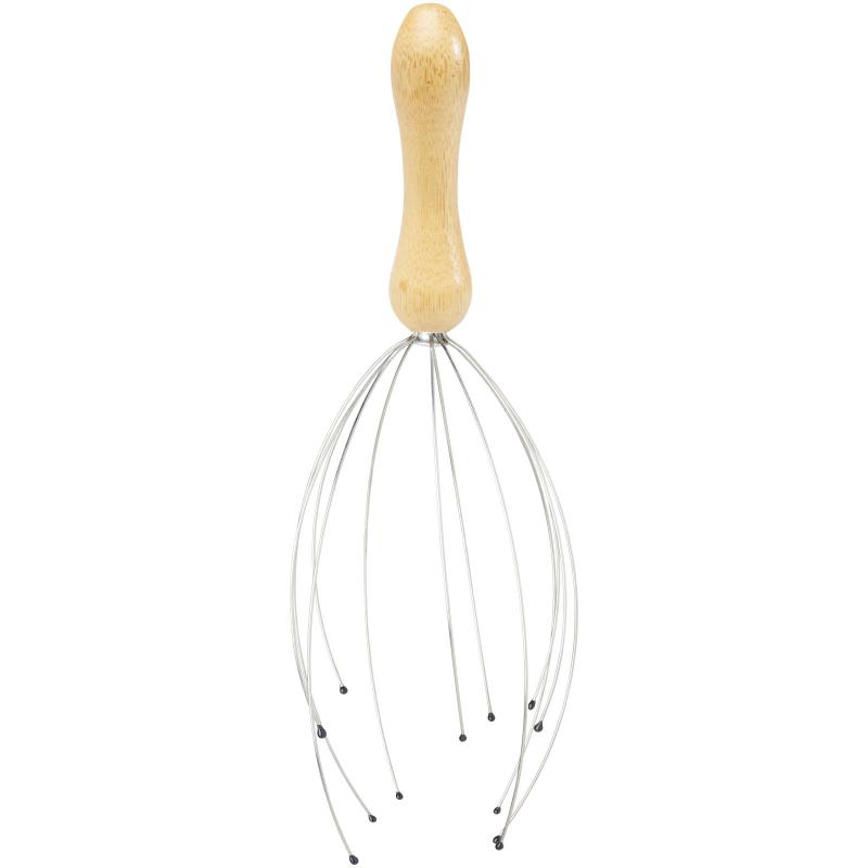 Hator bamboo head massager