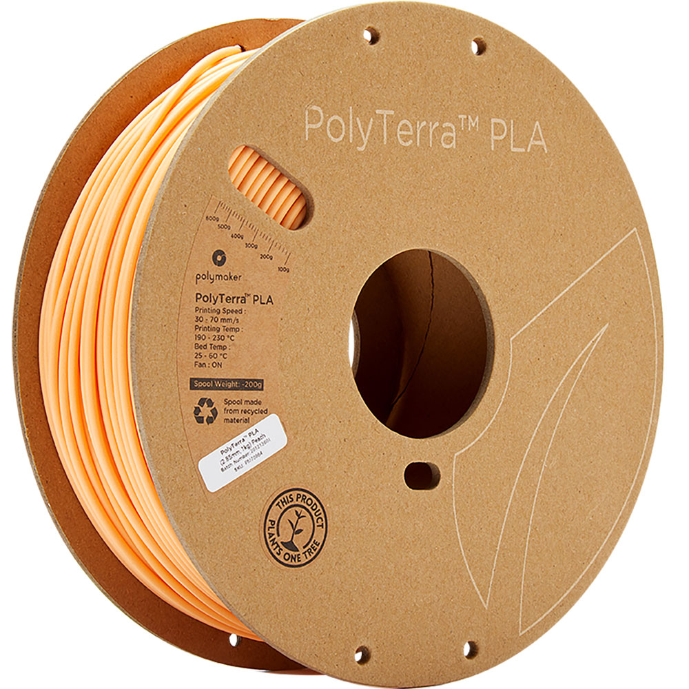 PolyTerra PLA Peach 2.85mm 1Kg