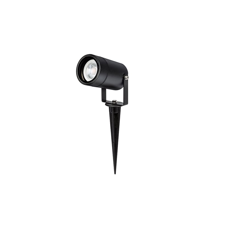 JCC GU10 Garden Spike Light IP65 Black