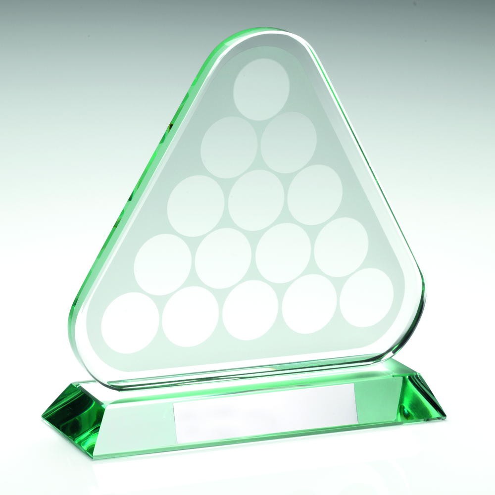 Glass Snooker/Pool Award