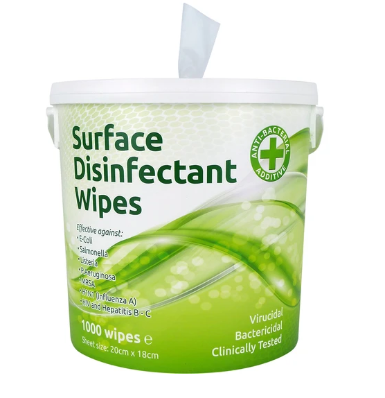 Suppliers Of Surface Disinfectant Wipes 1&#215;500 Wipes For Nurseries