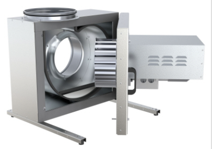 KBT 160 C Centrifugal Thermo box fan, 120°C continuous, insulated. 1,020m³/h
