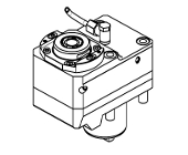 Axial geared-up driven tool H&#61;70mm