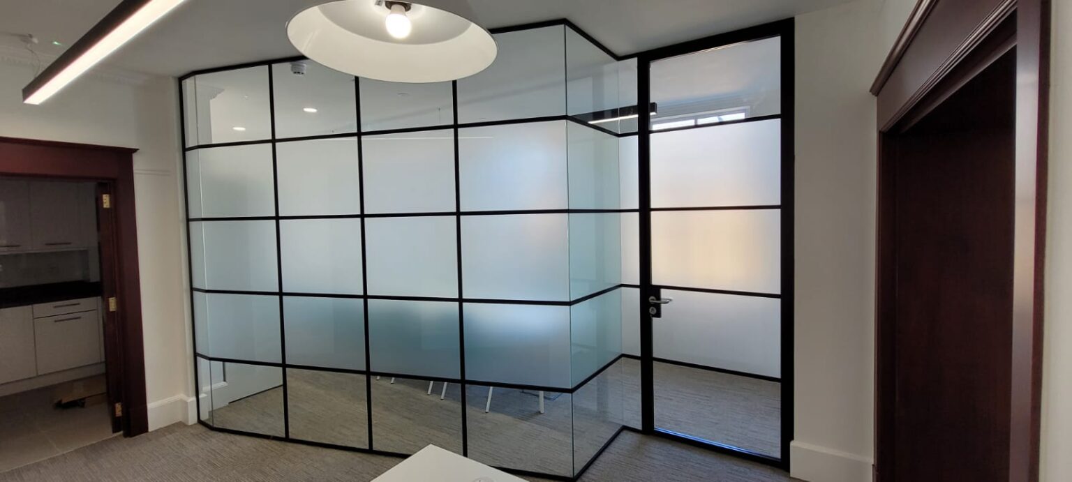 New York Style Glass Partitioning