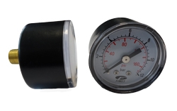 Pressure Gauge - 1/8&#34; 0-12 Bar Back Connection Dia 42