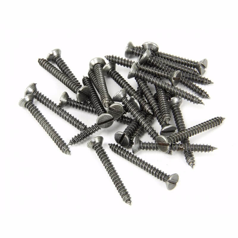 Anvil 33435 Pewter 6x1� CSK Screws (25)