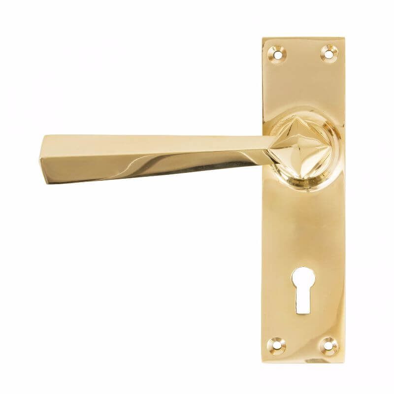 Anvil 83829 Pol. Brass Straight Lever Lock