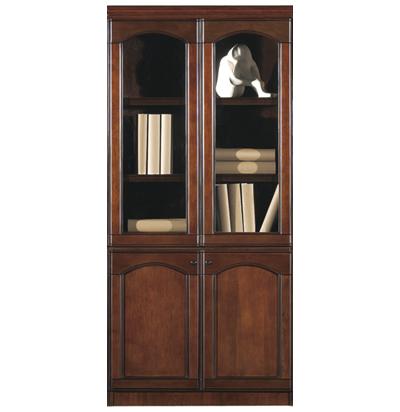 Real Wood Veneer Office Storage Bookcase - GRA-UM162