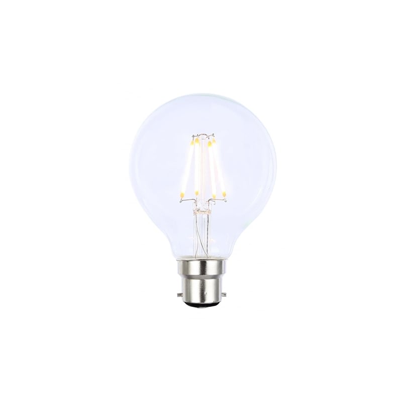 Forum LED Filament Lamp G80 E27 4W Clear